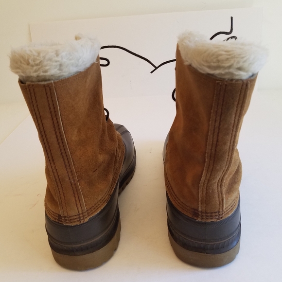 Sorel Men's Kaufman Canada Steel Shank Boots Wool Lined Rain Snow Size 13 - Picture 5 of 17